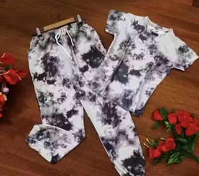 Hakobyan Women Self Design Black Top & Pyjama Set