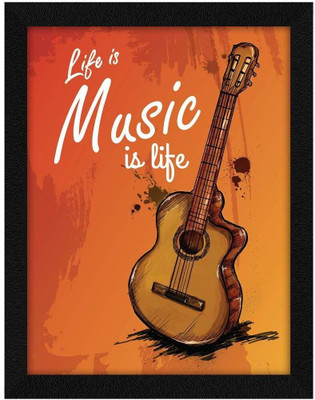 Stuthi Arts MUSIC IS LIFE Religious Frame