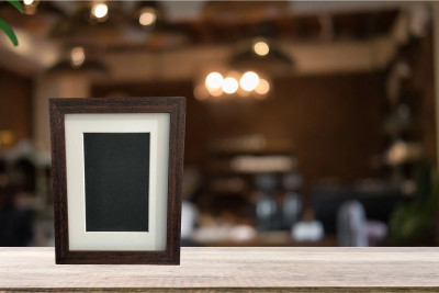 Decor53 Polymer Table Photo Frame(Maroon, 1 Photo(s), 10 x 15 Cm)