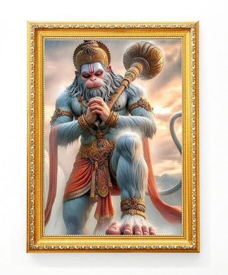 Diyansh Enterprises Hanuman Ji Religious Frame