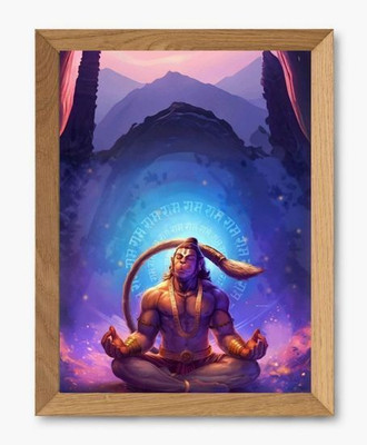 Diyansh Enterprises Hanuman Ji Religious Frame