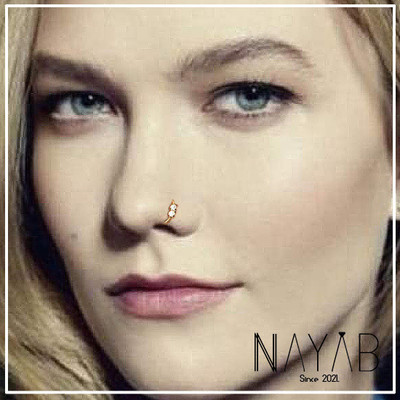 RENU CREATION Gold-plated Plated Alloy Nose Ring