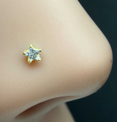 RENU CREATION Gold-plated Plated Brass Nose Stud
