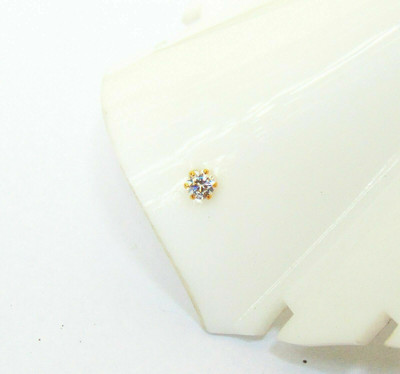 Renu Creations Gold-plated Plated Alloy Nose Stud