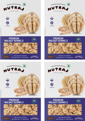 Nutraj Signature California Walnut Kernels (Akhort Giri) Walnuts(4 x 200 g)