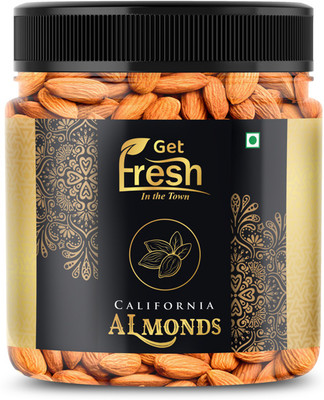 Get Fresh Premium Naturals California Almonds|Nutritious Snack for Baking, Cooking & More| Almonds(1 x 250 g)