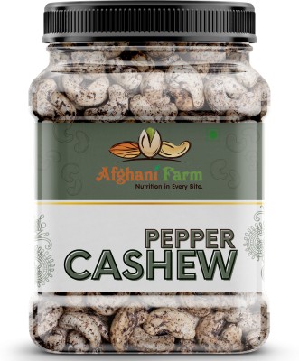 Afgani Farm Black Pepper Cashew Nut Kaju Cashews(500 g)