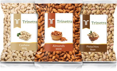 Trinetra Badam 100g, Kaju 100g, Pista 100g Combo Pack 300g(3 x 100 g)