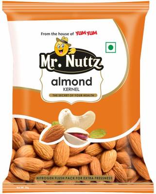 Mr.Nuttz Premium California Almonds 50g, Badam Dry Fruits - Almonds