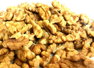 ENGLISH NUTS 1 Kg Natural Dried Kashmiri Walnut Quarter Kernels |Premium Quarter Akrot Giri | Walnuts(2 x 0.5 kg)