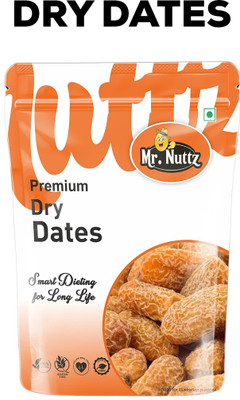 Mr.Nuttz Premium Dates 250g (Dry Yellow Dates/ Peela Chuara, Khajoor) - Dates(250 g)