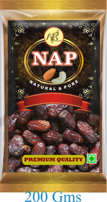 Nap Premium Quality 100% Organic I Selected I Handpicked Khajoor/ Dates(1 x 200 g)