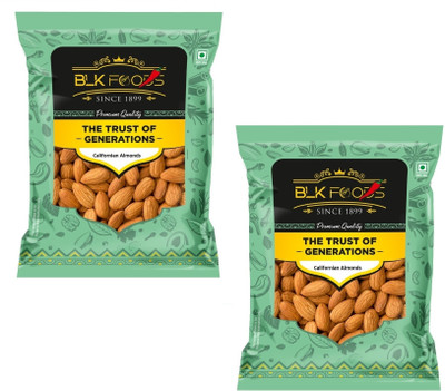 BLK FOODS Daily Californian Almonds Almonds(1 x 400 g)