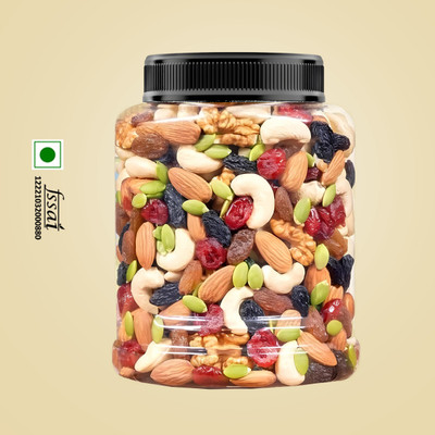 Nature Aahar Mix Dry Fruit | Panchmeva |200gm| Almonds, Cashews, Raisins, Dry Dates, Pistachios, Figs(200 g)