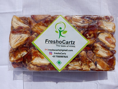 FreshoCartz Seedless Dates | Dates without Seeds | Sweet Khajur | Khajoor Dry Fruit (3kg) Dates(6 x 0.5 kg)