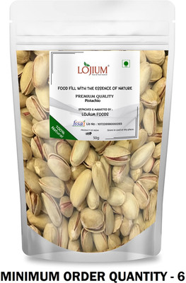 LOJIUM FOODS PRIMIUM QUALITY SALTED & ROASTED PISTACHIOS ( PISTA) Pistachios(1 x 50 g)