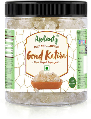 APLENTY Gond/Gund/Gound (Edible Gum) Natural Flavour | Gond Katira | Tragacanth Gum Dried Gum(1 x 100 g)