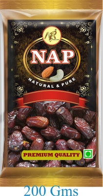Nap Premium Quality 100% Organic I Selected I Handpicked Khajoor/ Dates(1 x 200 g)