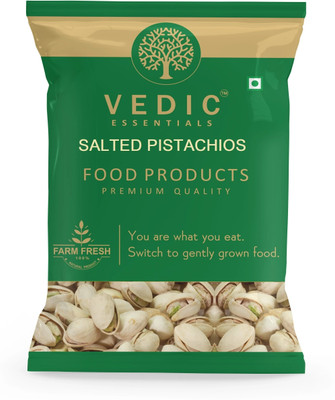 VEDIC ESSENTIALS Premium Raw Pista| Pistachios| Tasty & Healthy| High in Protein & Dietary Fiber Pistachios(100 g)