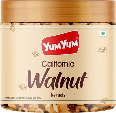 YUM YUM California Walnut Without Shell Akhrot Giri 175g Walnuts(175 g)
