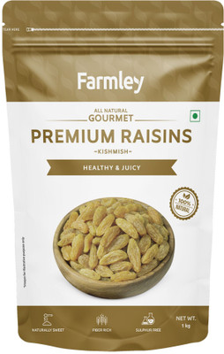 Farmley Premium Kishmish Raisins Raisins(1 x 1 kg)