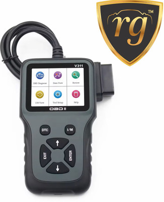 rgrinkumotors V311 Universal Bike OBD Scanner - Motorcycle Diagnostic Tool with LCD Display OBD Reader