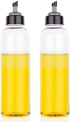 AWWALLINE 1000 ml Cooking Oil Dispenser Set(Pack of 2)