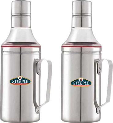 STEEPLE 1000 ml Cooking Oil Dispenser Set(Pack of 2)