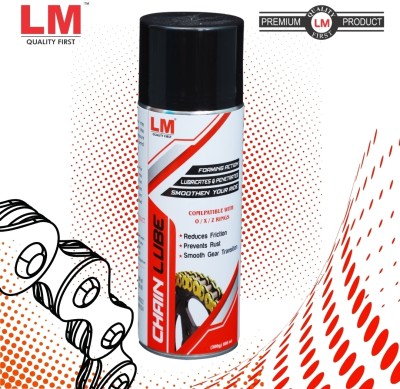 LM Auto Care LM014 LM 600ml Foam Based Chain Lube Chain Oil(600 ml, Pack of 6)