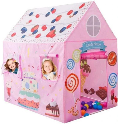 Eligent Enterprise Jumbo Size Happy Birthday Kids Play Tent House for 10 Year Old Girls and Boys(Pink)