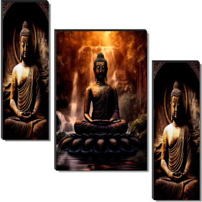 SNDArt MDF Wall Photo Frame(Multicolor, 3 Photo(s), 12x18)