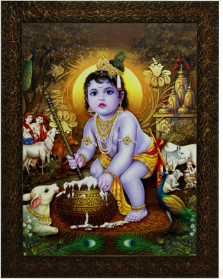SNDArt KRISHNA Religious Frame