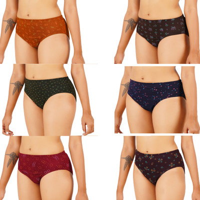 Women Hipster Multicolor Panty(Pack of 1)