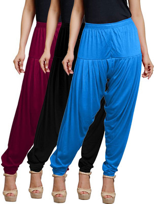 HouseOfCommon Cotton Blend Solid Patiala