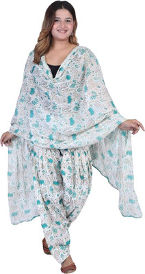HANVIK TRADERS Women Patiala Dupatta Set