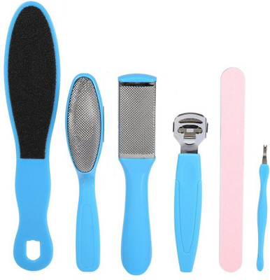 JOTKAPARKASH Manicure Set with 7 Tools with Pedicure Foot File Set Foot Care Tool Pack 2(200 g, Set of 7)
