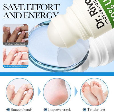 Dr.Rivo PROFESSIONAL Foot Roll-On Cream for Heel Cracks & Dead Skin(50 ml, Set of 1)