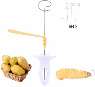 Mystte Potato Slicer(Potato Cutter Machine - Twister Curly Spiral French Fry (Pack of 1))