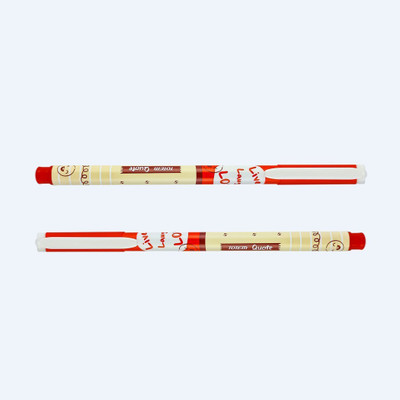 TOTEM Quote 60 Red Pens | 0.7 mm Tip | Red Pens for Teachers | Scented Ink Ball Pen(Pack of 60, Ink Color - Red)