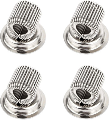 Auxmir 1 Compartments Metal Stainless Steel pen clip holder(Silver)