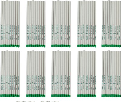 Bamboo Haat Use And Grown Recyled White Paper Pencil/Fine Quality/Office Purpose (Pack 100) Pencil(Set of 100, White)