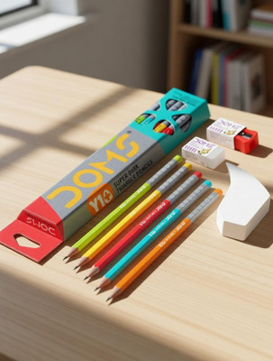 Doms Y1 Plus Pencil(Set of 1, Black)