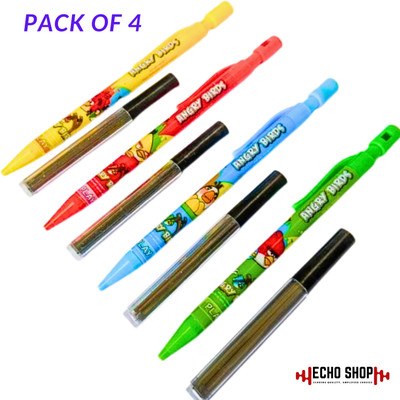Echo Shop Cartoon Mechanical Pencil with 2mm lead for kids Pencil(Set of 1, Multicolor)