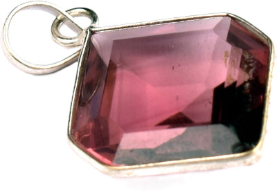 AAR Jewels Gemstone Pendant Necklace Rhodium Beads Alloy Pendant