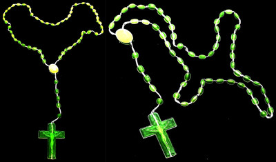 Dynamic Retail Global Radium Locket Pendant Necklace Religious Jewellery Christmas NL305 Crystal Pendant Set