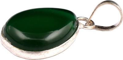AAR Jewels Gemstone Pendant Necklace Rhodium Beads Alloy Pendant