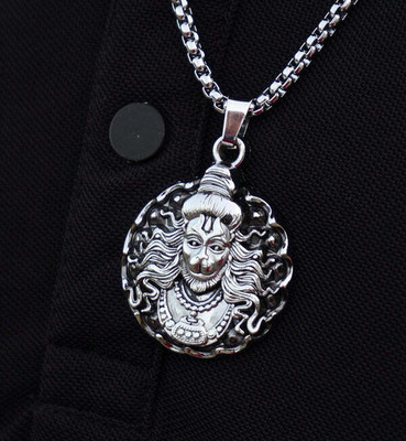 LJ CREATION Lj cration provide you best quality loard hanuman locketfor unisex(pack of 1) Alloy Pendant Set