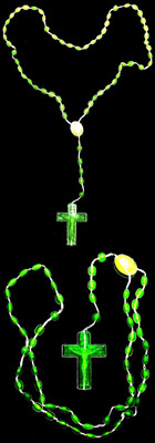 Dynamic Retail Global Jesus Cross Radium Locket Pendant Necklace Religious Jewellery Christmas NL173 Crystal Pendant Set