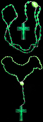 Dynamic Retail Global Jesus Cross Radium Locket Pendant Necklace Religious Jewellery Christmas NL242 Crystal Pendant Set