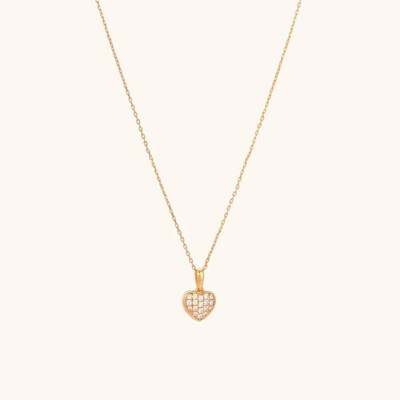 CLONEO Attractive Design Pendant with Chain Necklace Gold-plated Alloy